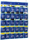 Numbered Pocket Chart Classroom Organizer