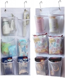 6  Mesh Pockets Closet Door Hanging Shoe Rack